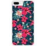 Apple Siliconen hoesje compatibel met iPhone 8 Plus Hibiscus Fuchsia