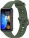 By Qubix Qubix - Siliconen bandje met gesp - Donkergroen - geschikt voor Huawei Band 10 / 9 / 8