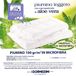 Caleffi 25240 Aloë Vera licht donsdekbed van polyester voor Frans bed en Frans bed, eenheidsmaat