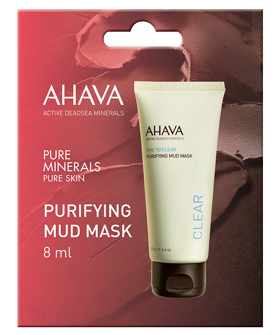 Ahava Masker Purifying Mud Single Use