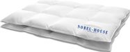 HANSKRUCHEN Nobel House couette en duvet 155x200 cm chaleur moyenne 90% duvet lavable pour personnes allergiques respirante blanche