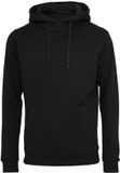Build Your Brand Organic Hoodie - Zwart - S