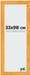 yd. Cadre photo 33x98 cm Orange MDF Pisa