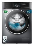 Cecotec Bolero DressCode 9500 machine à laver Chargement frontal 9 kg 1400 tr/min Noir, Acier inoxydable