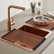 Pure.Sink Rolmat koper