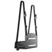 RICOO PC-behuizing computerhouder wandhouder pc-tower verhoger TRH-07 bevestiging met verstelbare veiligheidsgordel voor bureau, zwart
