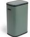 Afvalbak 60L met drukdeksel – Donkergroen – Hygiënische prullenbak – 42 x 28,5 x 62,5 cm