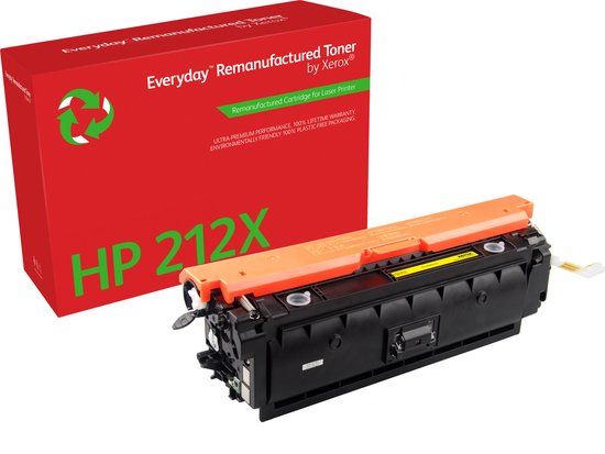 Xerox Everyday™ Yellow Toner Compatible with HP 212X (W2122X), High Capacity