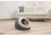 KERBL - Iglo voor katten - JANA - 41 x 50 x 34 cm - Grijs