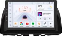 Happiq Autoradio avec Bluetooth et CarPlay pour Mazda CX-5 (2012-2015) - Convient pour Apple et Android - Stéréo - Navigation - Système de navigation voiture - 6G 64G