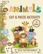 Animals Animals Animals Cut & Paste Activity Book