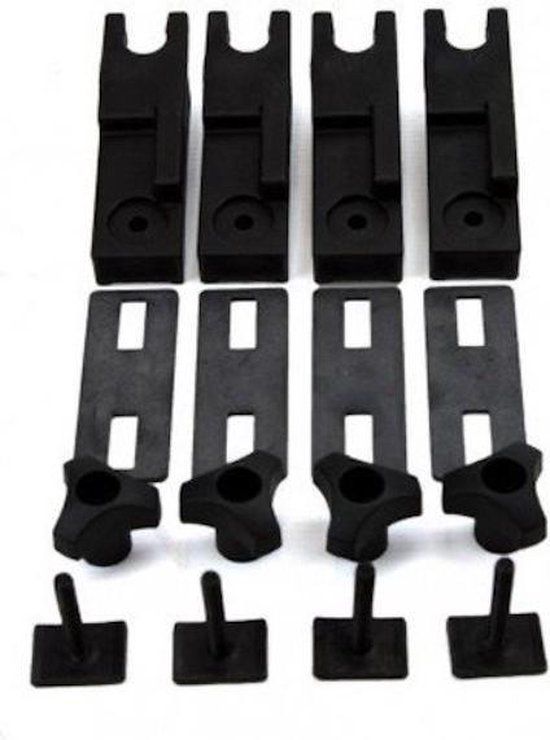 Thule T-track Adapter 697003 - Black - Accessory for Roof Box