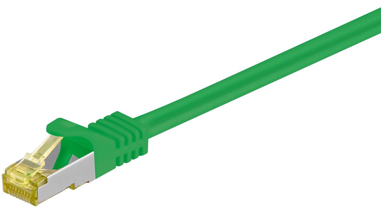 Goobay Cat7 S/FTP Netwerkkabel - 15m - Groen