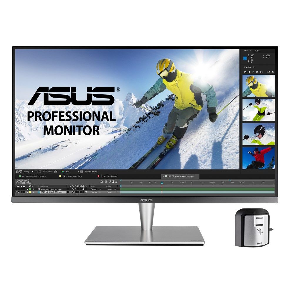 ASUS PA32UC-K 32" 4K UHD IPS Monitor - 1000 cd/m², 60Hz, USB-C, HDMI, DisplayPort