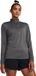 Under Armour Tech 1/2 Zip- Solid-GRY Dames Sporttrui - Castlerock - Zwart