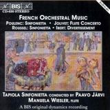 Outhere BIS Records Manuela Wiesler, Tapiola Sinfonietta, Paavo Järvi - Frecnh Orchestral Music (CD)