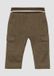 s.Oliver Gevoerde twill broek met cargozakken
