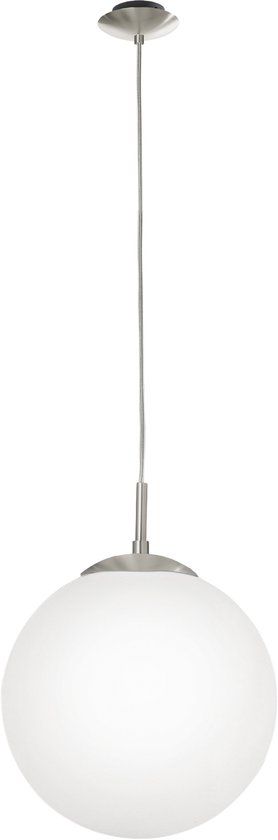 EGLO Rondo Hanglamp - E27 - Ø 30 cm - Grijs/Wit