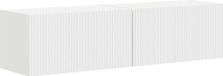 Meuble TV 2 pièces Blanc Bois modifié