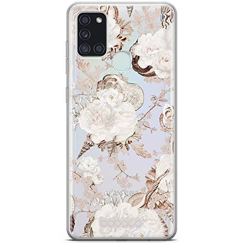 BABACO ERT GROUP Mobiele Telefoonhoesje voor Samsung A21s - Babaco Flowers 044 - Origineel