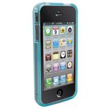 Phonix IP5GPA Gel Protection Plus beschermhoes met displaybeschermfolie voor Apple iPhone 5 blauw