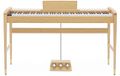 Gear4music Keynote Contemporary Piano numérique avec Bluetooth, Chêne clair