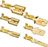 MMOBIEL 480x Kabelschoen Aftakklem - 2,8 mm 4,8 mm 6,3 mm Male en Female - Goud