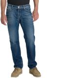 Le Temps des Cerises Straight Jeans Blauw Katoen W46