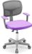 Coast Chaise de bureau enfant - Pivotant à 360° - 54 x 50 x 80-91,5 cm - Violet