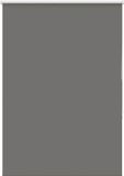 vidaXL Rolgordijn verduisterend 110x150 cm stofbreedte 105,7 cm grijs
