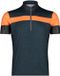 CMP Jersey Man Polyester Bleu profond S Manches courtes Fermeture éclair Longue Respirant Réfléchissant Printemps/Été 2023