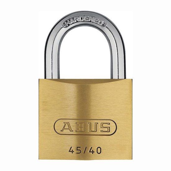 ABUS cilinder hangslot 45/40 gelijk sluitend 60 mm