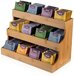 BUDDLEY Theedoos 12 vaks - Thee Organizer - Bamboe - Theehouder - Theebox - Thee organiser - Display - Rekje - Thee Houder Hout - Theedozen - Theekist - Theezak organiser - Theezakjesbox - Thee doos - 12 vakken - Rek - Kantoor - Staand