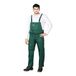 REIS SM Master Duurzame Beschermende Tuinbroek met Verstelbare Taille en Bretels, Hoogwaardige Polyester-Katoenmix, Kleur: Groen, Maat: 50