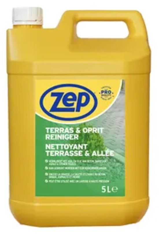 Zep Terras & Oprit Reiniger - 5 liter - Geschikt voor Tegel - 25m²