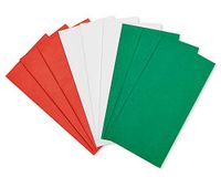 American Greetings 6148844 Bulk Tissue Paper, Papier & Inkt, Rood, Groen en Wit