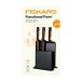 Fiskars Functional Form set de couteaux avec bloc à couteaux Plastique, 6 pièces