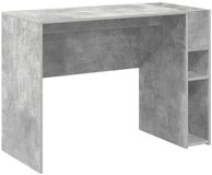 vidaXL Bureau Beton Grijs Bewerkt Hout 109 x 50 x 78 cm