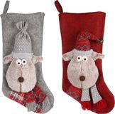 Flamingo Renda Kerst Sok Speelgoed Hond Kat Meerdere Kleuren Polyester One Size