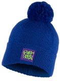 BUFF Knitted Hat DEIK AZURE - Muts - Kinderen - Blauw