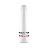 Cool Bottles Thermosfles - 500 ml - Hangende vrienden - Roestvrijstalen waterfles - Koude dranken 36 uur en warme dranken 18 uur - 3D-geprinte afwerking - BPA-vrij