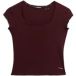 Superdry Athletic Essentials T-shirt met vierkante hals Dames T-shirts