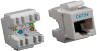 ROLINE Cat.5e Keystone - RJ-45 - lichtgrijs