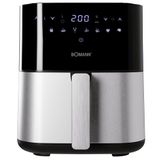 Bomann 5L heteluchtfriteuse FR6069HCB Zwart/RVS