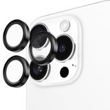 Pelican Cameralensbeschermer met aluminium ringen voor iPhone 16 Pro Max/iPhone 16 Pro