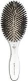 Olivia Garden Care Oval Boar Hairbrush - Silver - Black