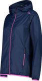 CMP Hoodie Rain - Blue - Maat 46