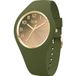 Ice Watch ICE sunset - Olive green 024987 Horloge - Siliconen - Groen - Ø 37 mm