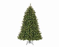 Everlands Malmo spruce - kunstkerstboom met verlichting groen 2,4m x 1,57m