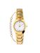 Lucardi - Dames Regal damesset horloge en armband goudkleurig - Cadeau Set - Alloy - Goudkleurig